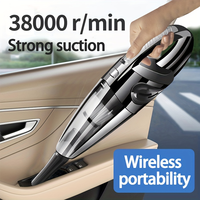 Mini aspirateur de voiture portable sans fil sans fil Outils de nettoyage de voiture Aspirateur de siège de voiture pour une utilisation sèche et humide