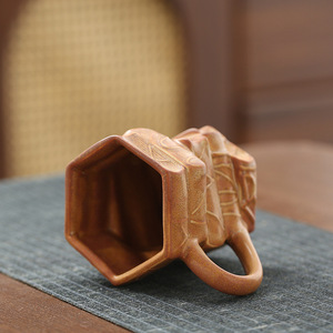 Wholesale Contemporary Irregular-shaped <b>Ceramic</b> Mugs and Kiln Glaze Coffee <b>Cups</b> for Party Use-Reusable Home & Office - Product Image 3