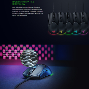 เมาส์เกมมิ่ง <span class=keywords><strong>Razer</strong></span> <span class=keywords><strong>Viper</strong></span> 8KHz แบบมีสาย ของแท้จากโรงงาน เซ็นเซอร์ออปติคอล 20000 DPI ปุ่มเมาส์เกมมิ่ง - Product Image 5