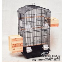3016 Tragbare Langlebige Rostbeständige Drahtgitter-Vogelkäfige mit Sicherheitsverschluss und Ausziehbarer Schublade für Papageien - Guangdong Produktion