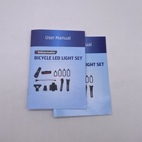 Haute qualité FSC prix bon marché personnalisé vélo lumière LED livre catalogue livret impression manuel d'instructions
