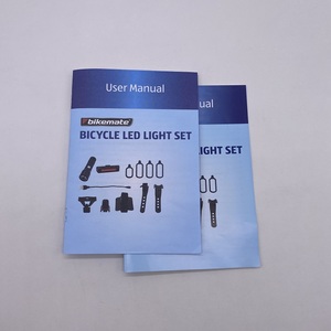 Haute qualité FSC prix bon marché personnalisé vélo lumière LED livre catalogue livret impression manuel d'instructions - Product Image 1