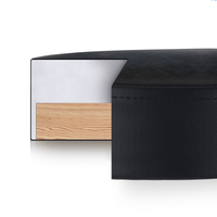 Tabouret en bois noir, chaise de musique chinoise confortable, livraison gratuite