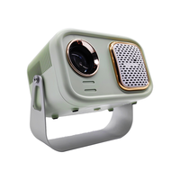 Proyector Everycom K1W Full HD 720p LCD Inteligente Android Wifi Económico Mini Proyector Cine en Casa Portátil LED Proyector Beamer 4K
