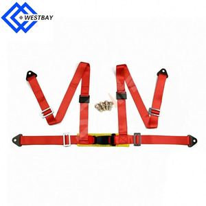 Cinturón de Seguridad de 4 <span class=keywords><strong>Puntos</strong></span> Personalizado para Automóvil, Correa de 3'' de Ancho, Nuevo Diseño, Cinturón de Seguridad de <span class=keywords><strong>Cuatro</strong></span> <span class=keywords><strong>Puntos</strong></span> para Carreras - Product Image 1