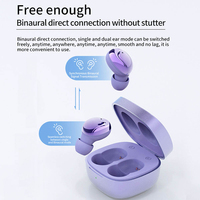 Écouteurs sans fil TWS intra-auriculaires Bluetooth de haute qualité pour appels HD et musique HiFi, petits écouteurs de sommeil, vente en gros d'usine