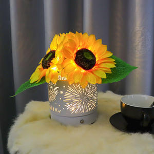 Lampe Ornement Tournesols Créatifs Veilleuse Creuse Décoration de Table Cadeau Uionen 2199 - Product Image 4