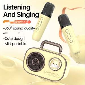 Mini Altavoz Inalámbrico con Diseño Retro para Cocina, Compatible con iPhone - Product Image 4