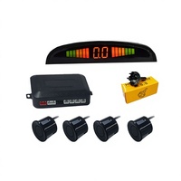 Capteur de stationnement arrière pour voiture, 4/8 capteurs avec affichage LED, boîtier de commande avec avertisseur sonore, système d'alerte sonore radar, détecteur d'objets automatique
