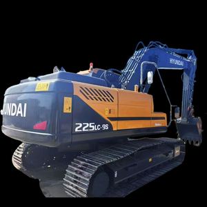 Excavadora de cadenas Hyundai 225VS usada, bomba hidráulica Shimadzu, motor importado de 22 toneladas, caja de cambios PLC. - Product Image 3