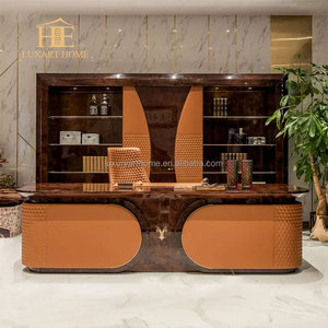 Escritorio de oficina ejecutivo de lujo moderno, muebles de oficina para el hogar de gama alta, últimos diseños plegables para uso en villas - Product Image 1