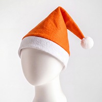 Chapeau de Noël en tissu non tissé pour adultes et enfants, décoration de Noël, cadeau de fête, chapeau de Père Noël, décoration de fête de fin d'année