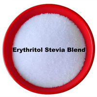 Poudre d'édulcorant en mélange d'extrait de fruit du moine, d'érythritol et d'extrait de stévia, qualité alimentaire, en vrac, vente en gros, 20 ans d'expérience en usine