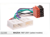 ISO Wiring Harness Car Radio Stereo Adapter Power Speaker Cable Connector Plug Audio Loom Suitable for Mazda