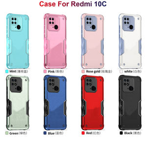 Custodia per telefono cellulare in morbido Tpu Pc doppio strato antigraffio per vari colori <span class=keywords><strong>Cover</strong></span> per telefono <span class=keywords><strong>Redmi</strong></span> <span class=keywords><strong>10C</strong></span> - Product Image 2
