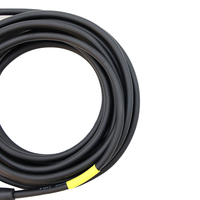 Câble Microphone XLR Professionnel 6.5mm à Faible Bruit Équilibré en PVC Mâle à Femelle Noir 3 Broches pour Processeur Ampilateur Mixeur 2M