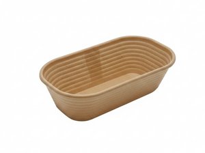 Panier de levage ovale Brotform 28x15x9cm en noyaux d'olive, écologique et biologique, pour boulangerie artisanale - Product Image 3