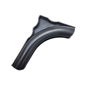 L Shape <b>Plastic</b> Foot Sleeve Black 22mm 25mm Open Anti Slip <b>Shelf</b> Leg Corner Protector Storage Rack Accessory - Product Image 3