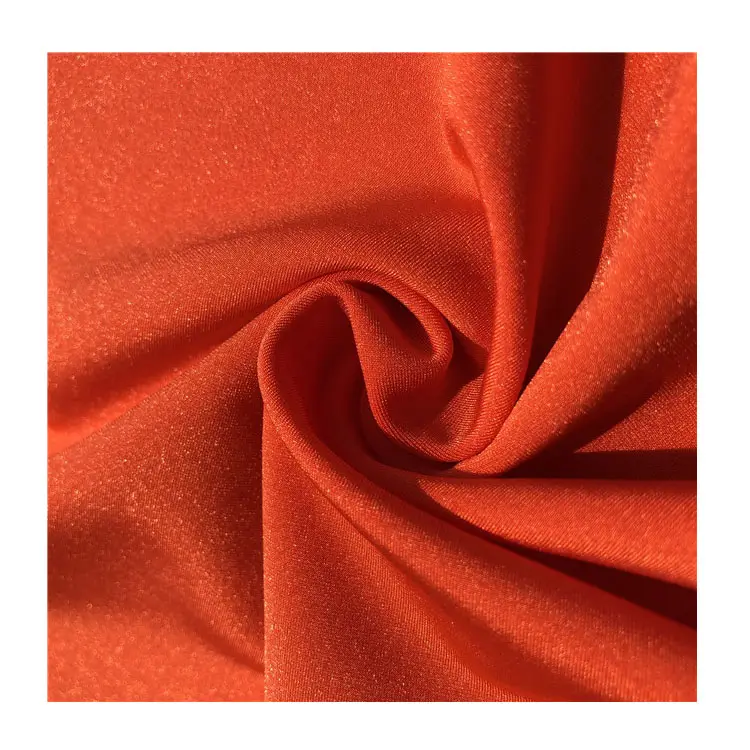 upf 50 supplex spandex fabric swimwear polyester lycra spandex shiny knitted fabric for clothing sport