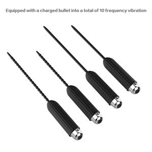 Spina del pene In Uretrale Vibratore Giocattoli Del Sesso Per Gli Uomini Adulti Giochi Horse Eye Vibratore In Silicone Prodotti Adulti - Product Image 6