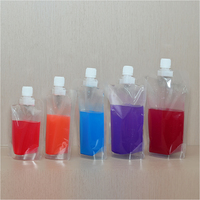 Pochettes à bec verseur épaisses pour boissons – Sacs en plastique pour emballage de boissons en supermarché