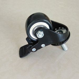 <span class=keywords><strong>Silla</strong></span> de freno de Pu resistente a altas temperaturas carrito de la compra muebles ruedas - Product Image 5