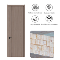 Porte en polymère de bois massif écologique - Étanche à l'humidité - Insonorisée - Personnalisable - Intérieur - Salle de bain - Cave à vin - Maison - Hôtel - Villa
