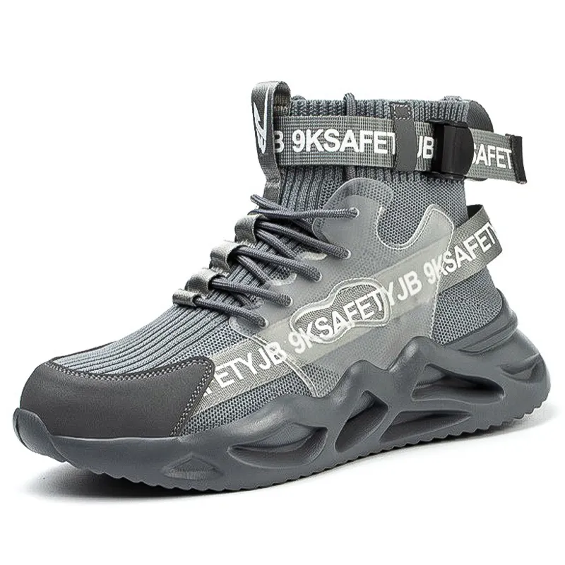 Zapatos de seguridad antideslizantes para mujer, calzado deportivo de seguridad, ligero, 2023