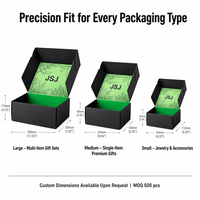 Elegante Caja Negra con Tapa Verde Menta para Empaque y Exhibición de Marcas de Té y Café de Alta Gama
