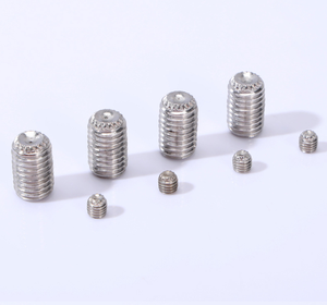 Juego de tornillos hexagonales LeGood con cabeza moleteada DIN 916 de acero inoxidable - Product Image 5