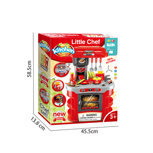 Ensemble de jouets de cuisine, nourriture factice, 35 pièces, accessoires de cuisine avec son et lumière réels pour les enfants, filles et garçons - Product Image 6