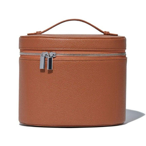 PU Leather Vanity Bags Elegant Travel Makeup Cases - Main Image