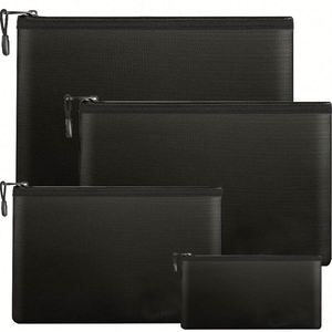 New Portable Liquid Silicone Fireproof Storage Pouch Custom Fashion Fire-Resistant <b>Document</b> Pouch for Mobile Phones Credit - Product Image 2