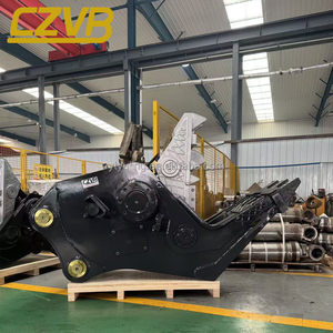 CZVB 40-45 ton graafmachine-aanbouw hydraulische pulverisator schaar 31,4-34,3 MPa druk betonbreker staalstaafrecycling 1 - Product Image 2