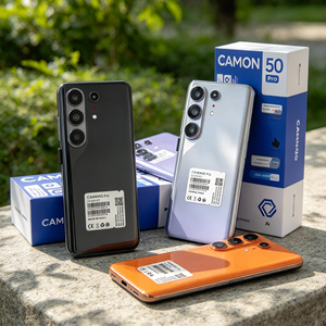 Nuevo modelo de teléfonos inteligentes CAMON50 Pro 5G, 16GB+512GB, Venta directa de fábrica, Versión desbloqueada con accesorios completos - Product Image 2