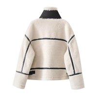 TKS 2026 Manteau matelassé zippé décontracté pour femme, nouvelle collection automne-hiver, style rétro chic à manches longues