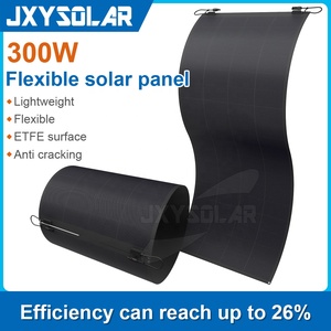 Panneau solaire flexible HPBC 300 Watt 20 Volt à contact arrière sans barre omnibus, léger, mince et pliable pour l'extérieur, la marine et le camping - Product Image 2