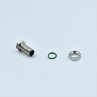 Connecteurs circulaires industriels M5 mâle-femelle à montage sur panneau, 3 ou 4 broches, interface DIP à fixation frontale, alimentation USB, étanchéité IP68