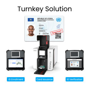 ชุดอุปกรณ์ EKEMP MOSIP พร้อมเซ็นเซอร์ไบโอเมตริกซ์ 442 สำหรับสแกนลายนิ้วมือและเส้นเลือดฝอยตา แบตเตอรี่ SDK ระบบจัดการ ได้รับการรับรองจาก FBI นับจำนวนผู้ป่วยที่แม่นยำ - Product Image 6