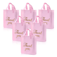 Sacs de Shopping en plastique personnalisés, bricolage en Poly, poignée à boucle souple, sac de transport avec Logo personnalisé