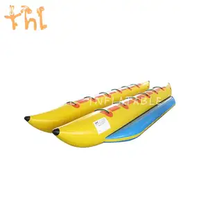 Obral olahraga air perahu tiup terbang ikan pisang layang-layang tiup Aqua ikan terbang perahu rakit untuk dijual