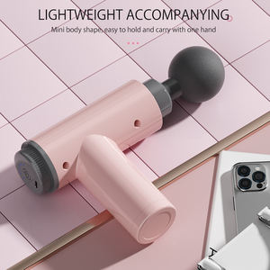 Mini fasial silah el masaj aleti silah omuz Oem spor vibratör masaj tabancası profesyonel kas vücut geri boyun Relax - Product Image 2
