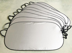 Pare-soleil de voiture personnalisé, écran réflecteur de chaleur, protection UV, pliable, accessoire intérieur, bouclier d'été - Product Image 3
