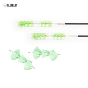 Spazzola per <span class=keywords><strong>pulizia</strong></span> a tubo d'aria con mascherina per endoscopia - Product Image 1