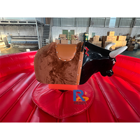 Machine gonflable de tauromachie de taureau mécanique de rodéo de qualité marchande pour l'équitation mécanique extérieure de taureau