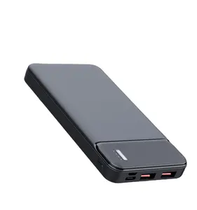 Istyle 정사이즈 전원 은행 고용량 10000 mah 전원 은행 키 체인 휴대용 10000 Mah 전원 은행 2 출력