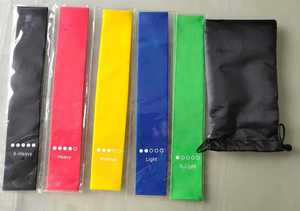 LXYRB-08A Set di 5 pz in lattice per allenamento <span class=keywords><strong>con</strong></span> Booty elasticizzati e Set di fasce elastiche per <span class=keywords><strong>esercizi</strong></span> di resistenza - Product Image 5