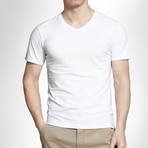 Maglietta Intima da <span class=keywords><strong>Uomo</strong></span> TS41102 con Scollo a V, Antitraspirante, 100% <span class=keywords><strong>Cotone</strong></span>, Traspirante, Vestibilità Regolare - Product Image 1