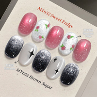 BORN PRETTY 10ml Vernis Gel Magnétique Effet Œil de Chat Rose Brun Diamant Broyé, OEM Usine, Paillettes pour Nail Art