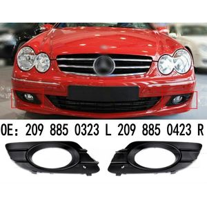 Pièces automobiles pour Mercedes-Benz <span class=keywords><strong>CLK</strong></span> W209, cadre de phare antibrouillard avant, grille en plastique, maille, 2098850323 2098850423 - Product Image 2